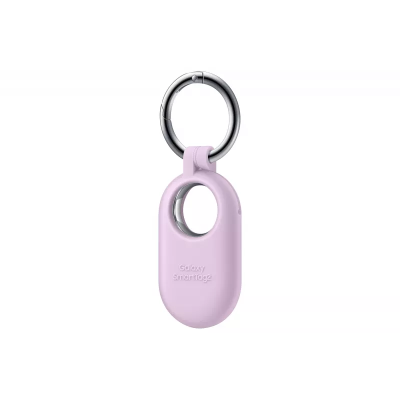 Samsung Silikon Case mit Karabinerring für Galaxy SmartTag2, lavendel, EF-PT560CVEGWW