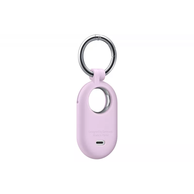 Samsung Silikon Case mit Karabinerring für Galaxy SmartTag2, lavendel, EF-PT560CVEGWW