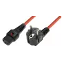 Microconnect EL248S Stromkabel Orange 3 m C13 Kupplung