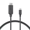ALOGIC Elements Series USB-C zu HDMI Kabel 4K Stecker auf Stecker 1 m