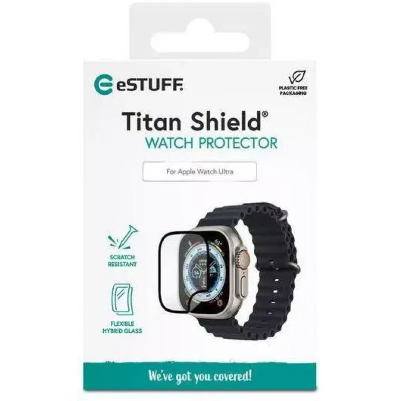 Display-Schutzfolie eSTUFF ES501024 für Apple Watch Ultra