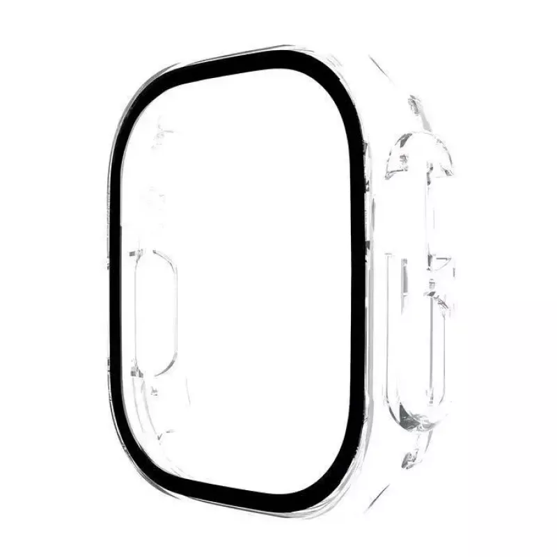 eSTUFF Titan Shield Full Body Displayschutz für Apple Watch Series 9/8/7 45 mm – transparent