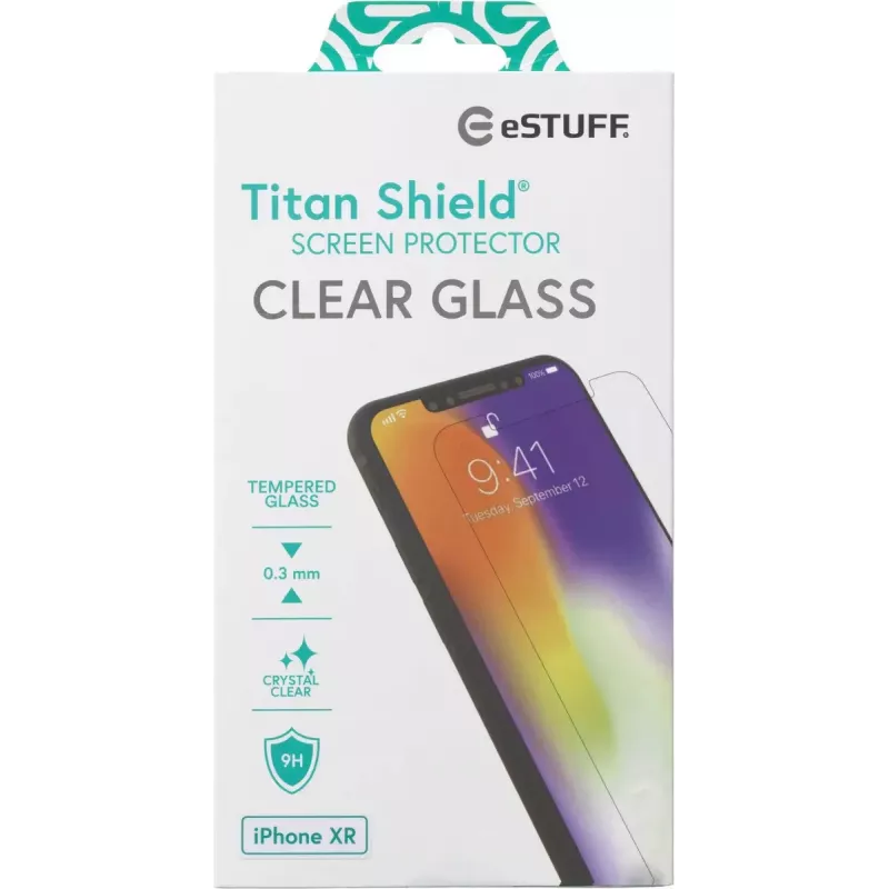 eSTUFF Apple iPhone XR klarer Displayschutz