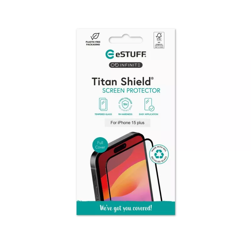 eSTUFF ES501411 Mobiltelefon-Displayschutz/Rückseitenschutz Klarer Displayschutz Apple 1 Stk.