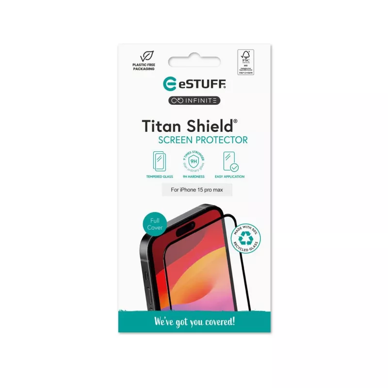 eSTUFF ES501416 Mobiltelefon-Bildschirm-/Rückseitenschutz Klarer Displayschutz Apple 1 Stück(e)