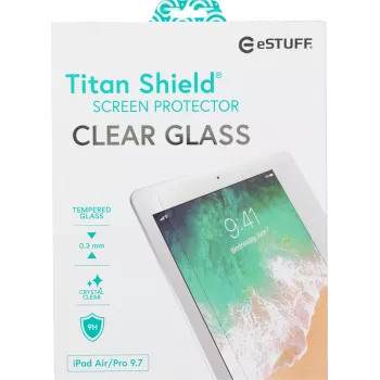 eSTUFF Displayschutzfolie für iPad 9,7 Zoll Alle Modelle – Transparent
