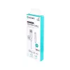 Lightning-Kabel eSTUFF ES601170 1m USB-A 2,4A 5V Weiß