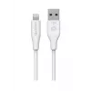 Lightning-Kabel eSTUFF ES601170 1m USB-A 2,4A 5V Weiß