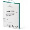 eSTUFF ES623009 Schnittstellen-Hub USB 3.2 Gen 1 (3.1 Gen 1) Type-C 5000 Mbit/s Grau
