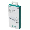USB-Hub eSTUFF USB-C auf 2 x USB 3.0 & 2 x USB-C 3.1 10000 Mbit/s Weiß