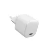 eSTUFF 100% recyceltes Plastik - Heimladegerät USB-C PD 3A 20W, EU-Stecker - Weiß