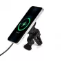 eSTUFF ES638130 mobiles Ladegerät Smartphone Aluminium Zigarettenanzünder Kabelloses Laden Schnellladen Auto