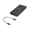 eSTUFF ES641042 Powerbank Lithium-Polymer (LiPo) 10000 mAh Kabelloses Laden Schwarz