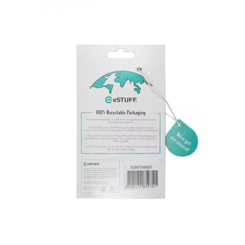 eSTUFF ES67100007 Handyhülle 17 cm (6.7 Zoll) Cover Transparent