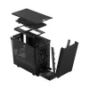 PC-Gehäuse Fractal Design Define 7 Nano Schwarz — Mini-ITX/Mini-DTX, ATX-Netzteil, gehärtetes Glas, 205×399×361 mm