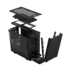 PC-Gehäuse Fractal Design Define 7 Nano Schwarz — Mini-ITX/Mini-DTX, ATX-Netzteil, gehärtetes Glas, 205×399×361 mm