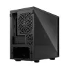 PC-Gehäuse Fractal Design Define 7 Nano Schwarz — Mini-ITX/Mini-DTX, ATX-Netzteil, gehärtetes Glas, 205×399×361 mm