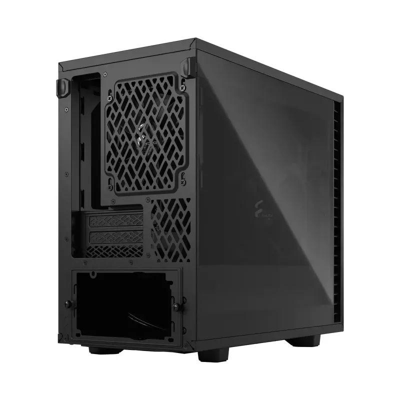 PC-Gehäuse Fractal Design Define 7 Nano Schwarz — Mini-ITX/Mini-DTX, ATX-Netzteil, gehärtetes Glas, 205×399×361 mm