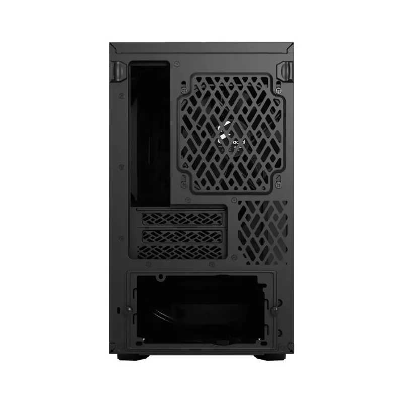 PC-Gehäuse Fractal Design Define 7 Nano Schwarz — Mini-ITX/Mini-DTX, ATX-Netzteil, gehärtetes Glas, 205×399×361 mm