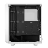 PC-Tower-Gehäuse Fractal Design Meshify 2 Compact — Weiß, unterstützt ATX-Netzteile, 2×140 mm vorne, 1×120 mm hinten, 2,5-Zoll-/3,5-Zoll-Laufwerke, 210×424×475 mm