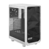 PC-Tower-Gehäuse Fractal Design Meshify 2 Compact — Weiß, unterstützt ATX-Netzteile, 2×140 mm vorne, 1×120 mm hinten, 2,5-Zoll-/3,5-Zoll-Laufwerke, 210×424×475 mm