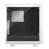 PC-Tower-Gehäuse Fractal Design Meshify 2 Compact — Weiß, unterstützt ATX-Netzteile, 2×140 mm vorne, 1×120 mm hinten, 2,5-Zoll-/3,5-Zoll-Laufwerke, 210×424×475 mm