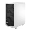 PC-Tower-Gehäuse Fractal Design Meshify 2 Compact — Weiß, unterstützt ATX-Netzteile, 2×140 mm vorne, 1×120 mm hinten, 2,5-Zoll-/3,5-Zoll-Laufwerke, 210×424×475 mm
