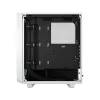 PC-Gehäuse Fractal Design Meshify 2 Compact RGB Weiß — ATX/microATX/Mini-ITX, unterstützt 3x120 mm vorne + 1x120 mm hinten, 2,5 Zoll/3,5 Zoll Laufwerke