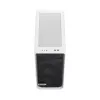 PC-Gehäuse Fractal Design Meshify 2 Compact RGB Weiß — ATX/microATX/Mini-ITX, unterstützt 3x120 mm vorne + 1x120 mm hinten, 2,5 Zoll/3,5 Zoll Laufwerke