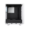 PC-Gehäuse Fractal Design Meshify 2 Compact RGB Weiß — ATX/microATX/Mini-ITX, unterstützt 3x120 mm vorne + 1x120 mm hinten, 2,5 Zoll/3,5 Zoll Laufwerke