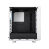 PC-Gehäuse Fractal Design Meshify 2 Compact RGB Weiß — ATX/microATX/Mini-ITX, unterstützt 3x120 mm vorne + 1x120 mm hinten, 2,5 Zoll/3,5 Zoll Laufwerke