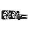 All-in-One-Flüssig-CPU-Kühler Fractal Design Lumen S28 v2 RGB — 140-mm-Lüfter, 500–1700 U/min, Schwarz