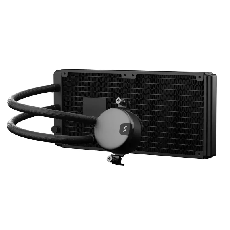 All-in-One-Flüssig-CPU-Kühler Fractal Design Lumen S28 v2 RGB — 140-mm-Lüfter, 500–1700 U/min, Schwarz