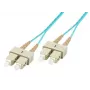 Microconnect FIB222001 InfiniBand/Glasfaserkabel 1 m SC Blau