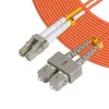 Microconnect FIB420001 InfiniBand/Glasfaserkabel 1 m LC SC Orange