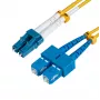 Microconnect FIB421005 InfiniBand-/Glasfaserkabel 5 m LC SC Gelb