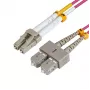 Microconnect FIB422002P InfiniBand-/Glasfaserkabel 2 m LC SC Violett