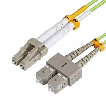 Microconnect FIB561005 InfiniBand/Glasfaserkabel 5 m LC SC Grün