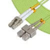 Microconnect FIB561005 InfiniBand/Glasfaserkabel 5 m LC SC Grün