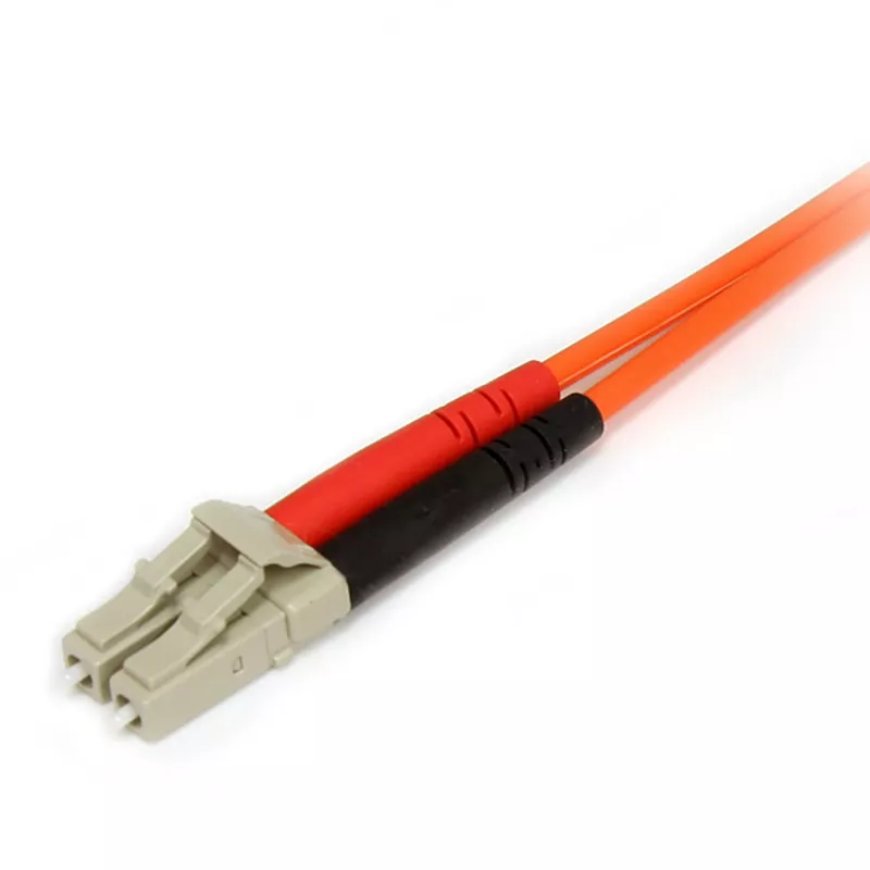 StarTech.com 2m Glasfaserkabel – Multimode Duplex 62.5/125 LSZH Glasfaser-Patchkabel – LC/SC