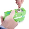 StarTech.com Glasfaser-Reiniger, Reinigungskassette für Glasfaserverbinder, LC-Glasfaser-Reiniger, Glasfaserkabel-Reiniger, für optische LC/SC/ST/FC-Kabel