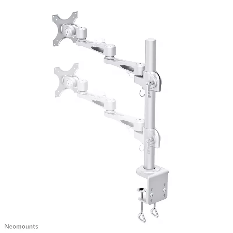 Neomounts FPMA-D935 Monitorarm 10-30 Zoll, Tischklemme, 10 kg, 25,4 cm (10 Zoll), 76,2 cm (30 Zoll), 100 x 100 mm, Silber