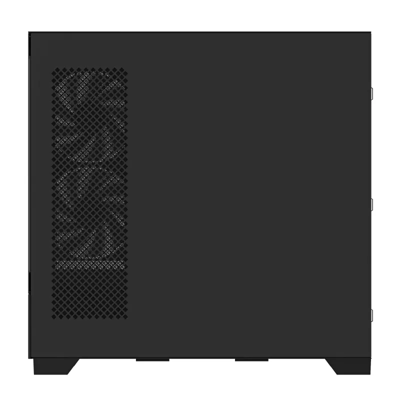 GIGABYTE C201 PANORAMIC PC-Gehäuse – Mid Tower, m-ATX, 360-mm-Radiator-Unterstützung, 3 vorinstallierte Lüfter, USB 3.0, Unterstützung für RGB Fusion