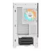GIGABYTE C201 PANORAMIC ICE PC-Gehäuse – Mid Tower, m-ATX, 360-mm-Radiator-Unterstützung, 3 vorinstallierte Lüfter, USB 3.0, RGB-Fusion-Unterstützung