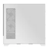 GIGABYTE C201 PANORAMIC ICE PC-Gehäuse – Mid Tower, m-ATX, 360-mm-Radiator-Unterstützung, 3 vorinstallierte Lüfter, USB 3.0, RGB-Fusion-Unterstützung
