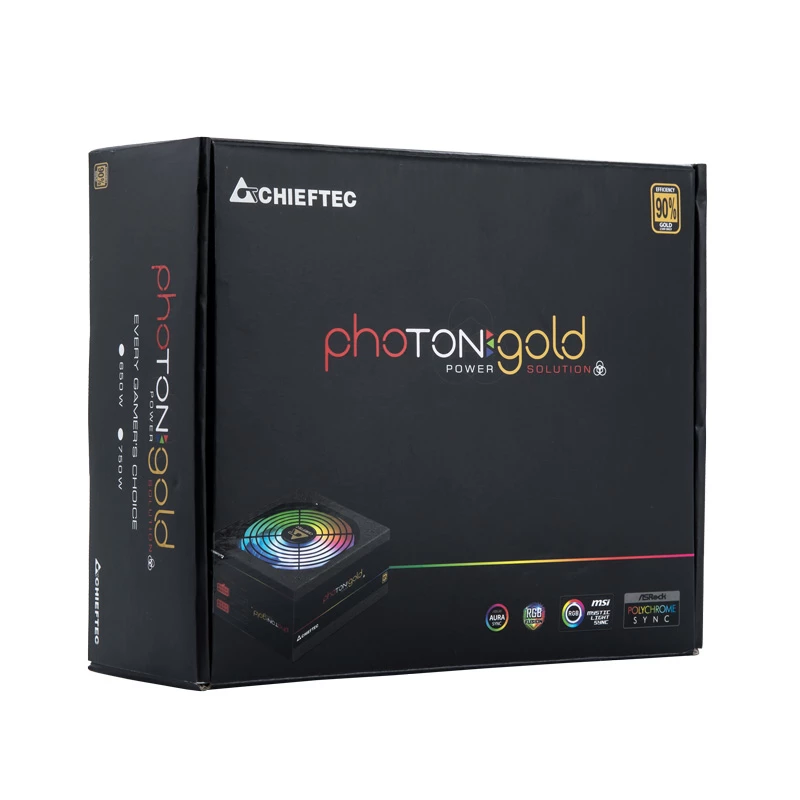 Chieftec Photon GOLD Netzteil 750 W 20+4-Pin ATX PS/2 Schwarz
