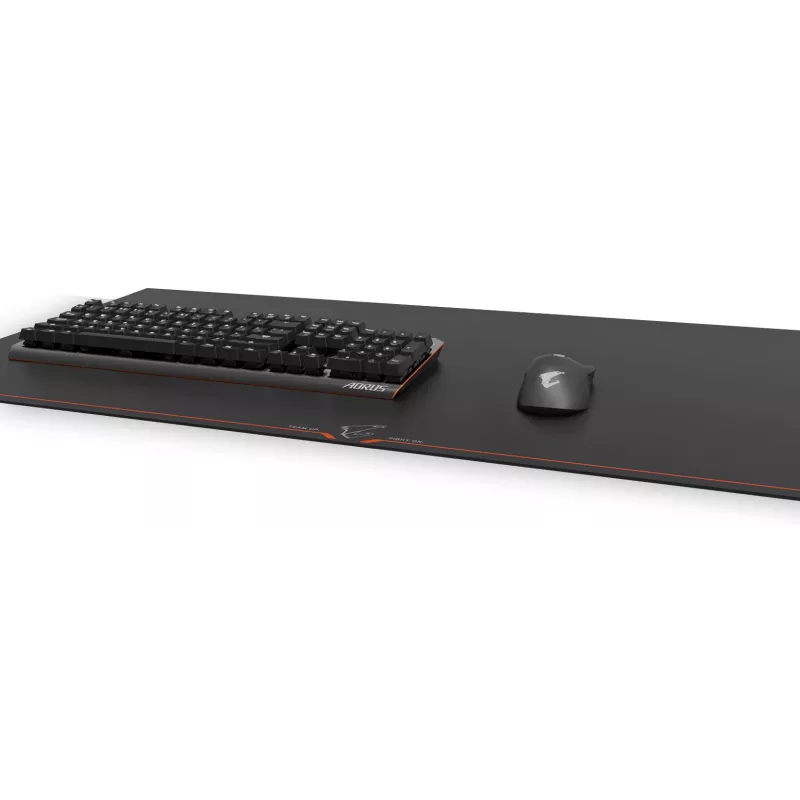 GIGABYTE AMP900 Gaming-Mauspad Schwarz, Orange