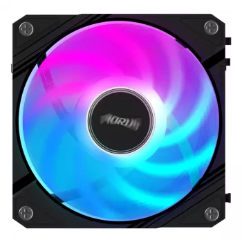 All-in-One-Flüssigkeitskühler GIGABYTE AORUS EZ CHAIN FAN 120 12 cm Schwarz