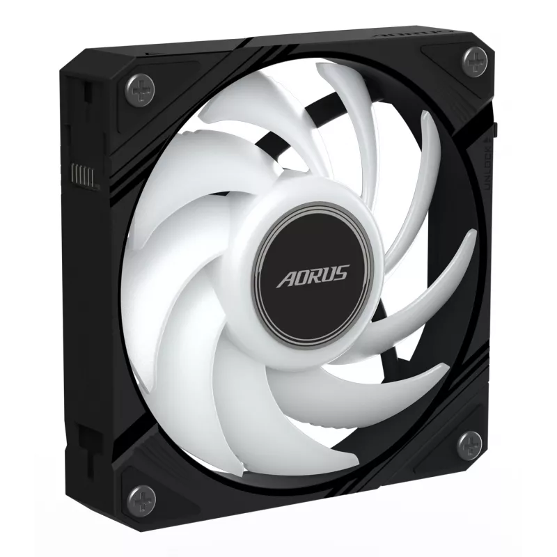 All-in-One-Flüssigkeitskühler GIGABYTE AORUS EZ CHAIN FAN 120 12 cm Schwarz
