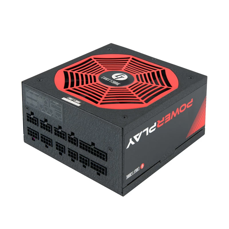 Chieftec PowerPlay Netzteil 850 W 20+4-Pin ATX PS/2 Schwarz, Rot